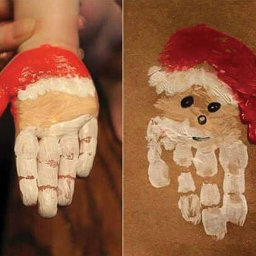 Hand-Painted-Santa